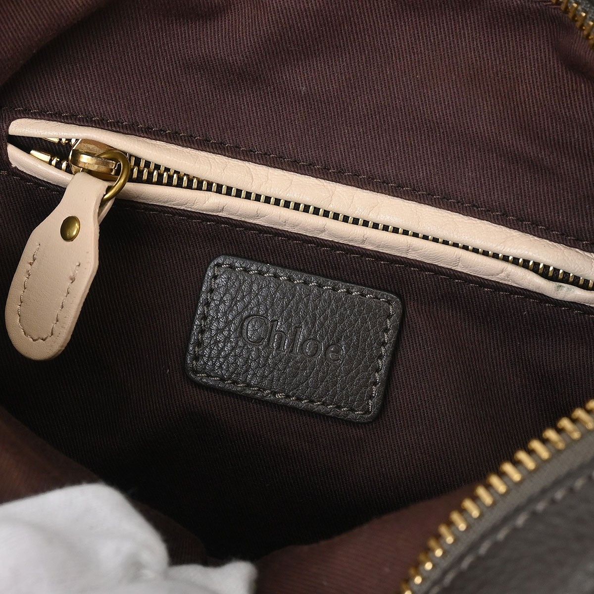 Chloe Chloe Paraty Top Handle Bag Leather Size ONE SIZE - 4 Thumbnail