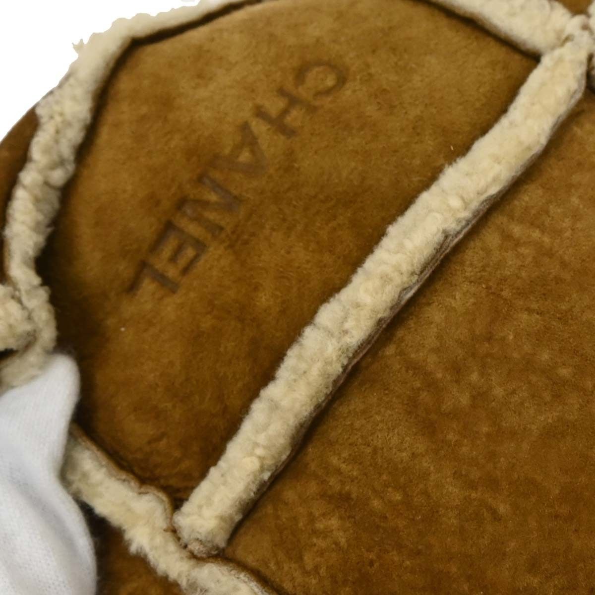 Chanel Chanel Flap Shoulder Bag Shearling and Suede Size ONE SIZE - 10 Thumbnail