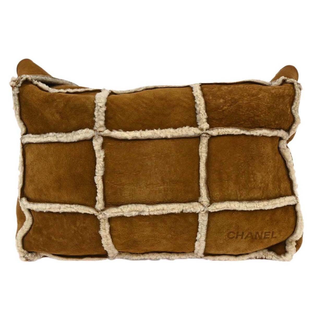 Chanel Chanel Flap Shoulder Bag Shearling and Suede Size ONE SIZE - 2 Thumbnail