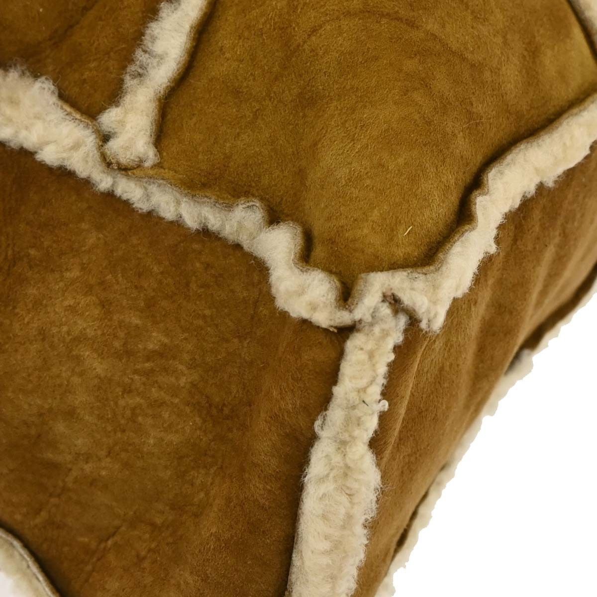 Chanel Chanel Flap Shoulder Bag Shearling and Suede Size ONE SIZE - 6 Thumbnail