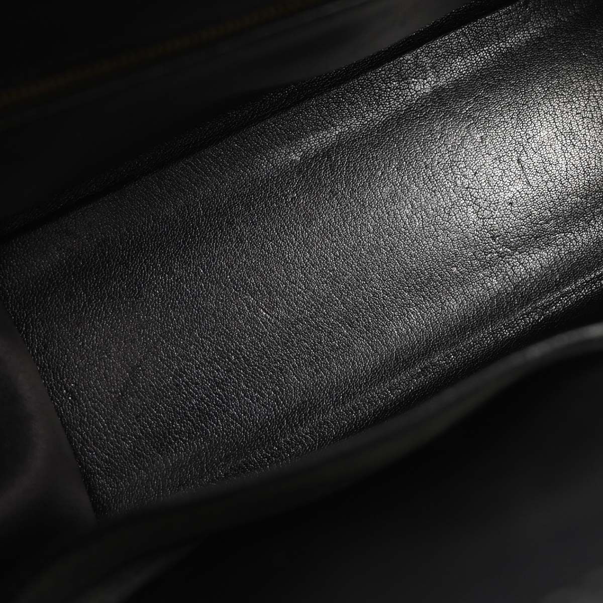 Hermes Hermes Kelly Handbag Black Courchevel with Palladium Hardware Size ONE SIZE - 3 Thumbnail
