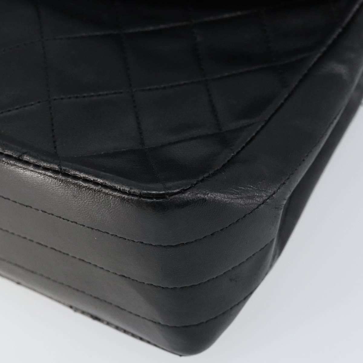 Chanel Chanel Vintage Round Flap Bag Quilted Lambskin Size ONE SIZE - 9 Thumbnail