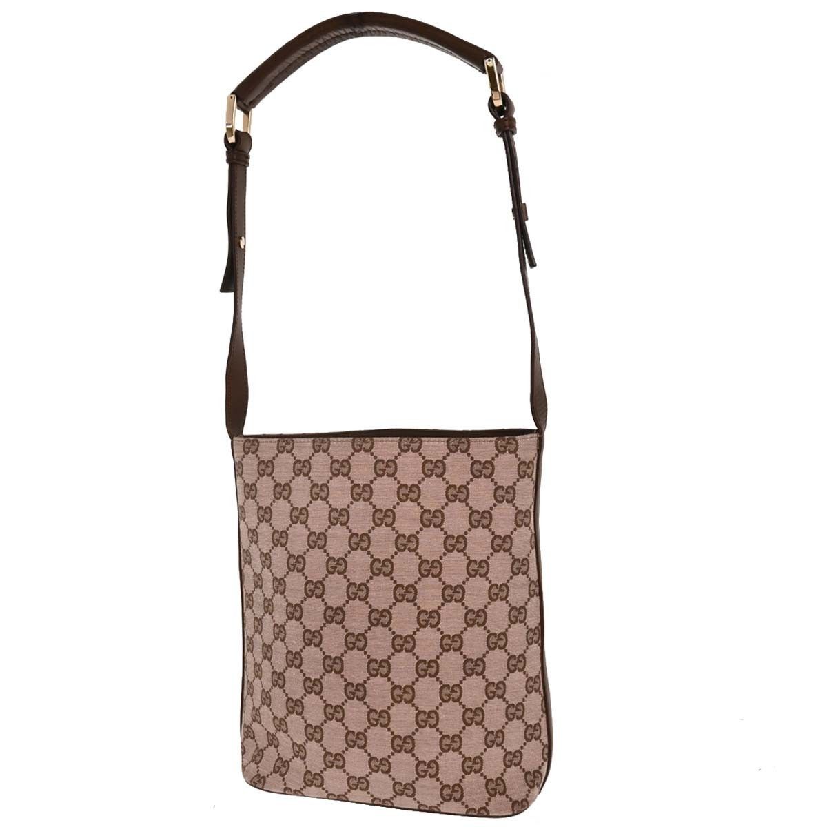 Gucci Gucci Vintage Bucket Bag Mini GG Coated Canvas Size ONE SIZE - 2 Thumbnail