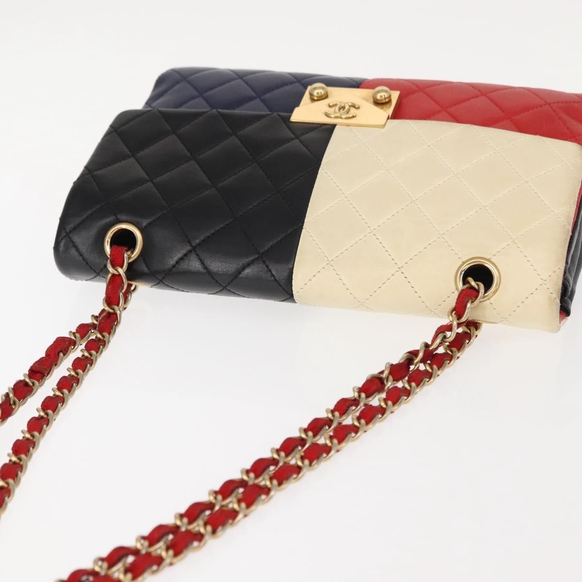 Chanel Chanel CC Clasp Chain Flap Multicolor Quilted Lambskin Size ONE SIZE - 20 Thumbnail