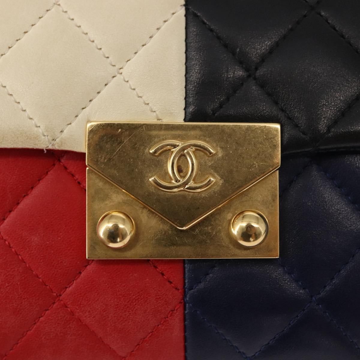 Chanel Chanel CC Clasp Chain Flap Multicolor Quilted Lambskin Size ONE SIZE - 13 Thumbnail