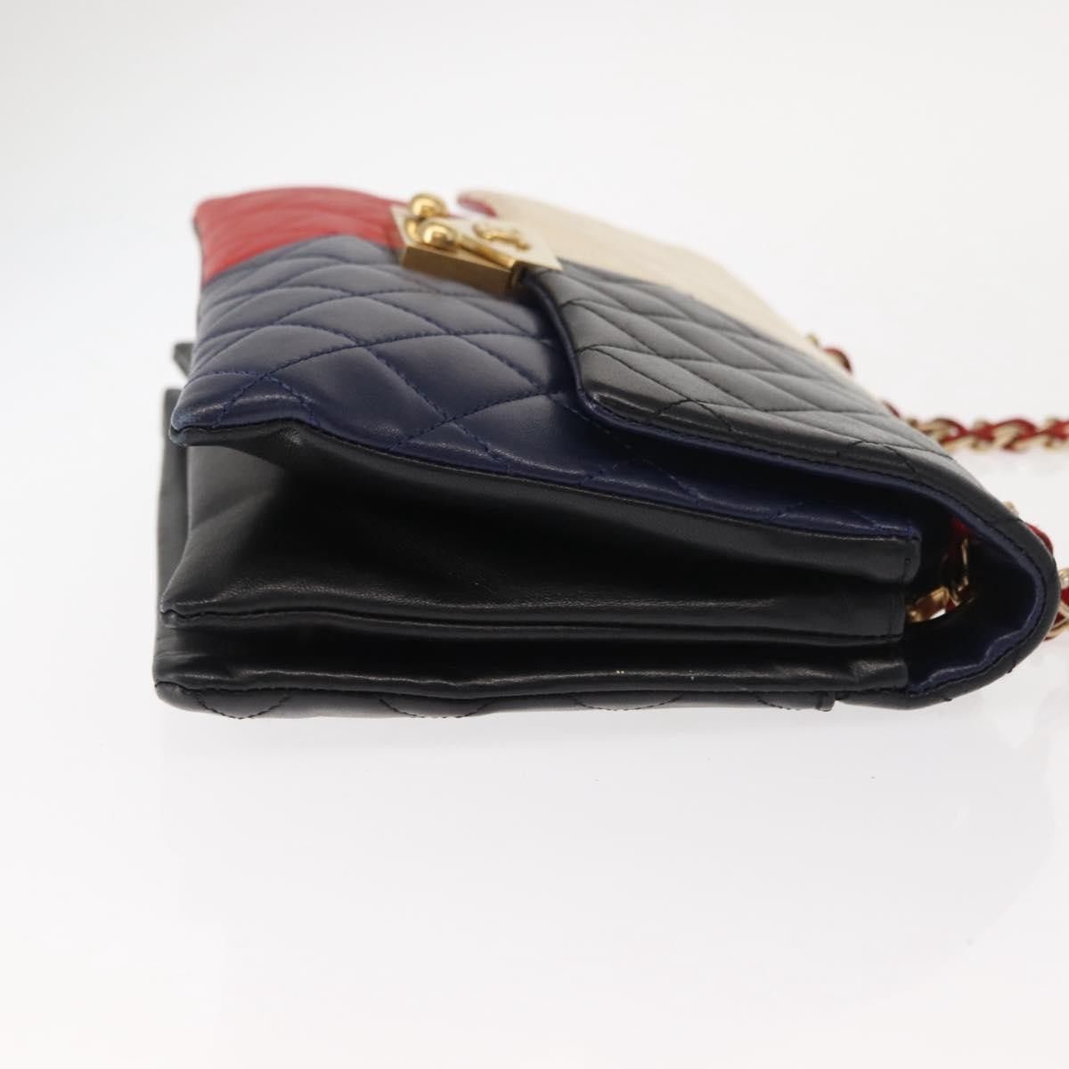 Chanel Chanel CC Clasp Chain Flap Multicolor Quilted Lambskin Size ONE SIZE - 3 Thumbnail