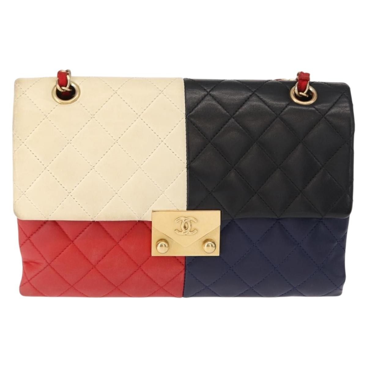 Chanel Chanel CC Clasp Chain Flap Multicolor Quilted Lambskin Size ONE SIZE - 19 Thumbnail