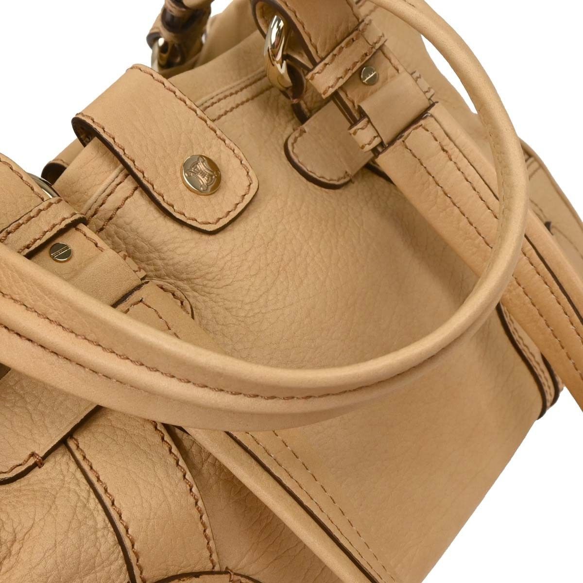 Celine Celine Vintage Shoulder Bag Leather Size ONE SIZE - 4 Thumbnail