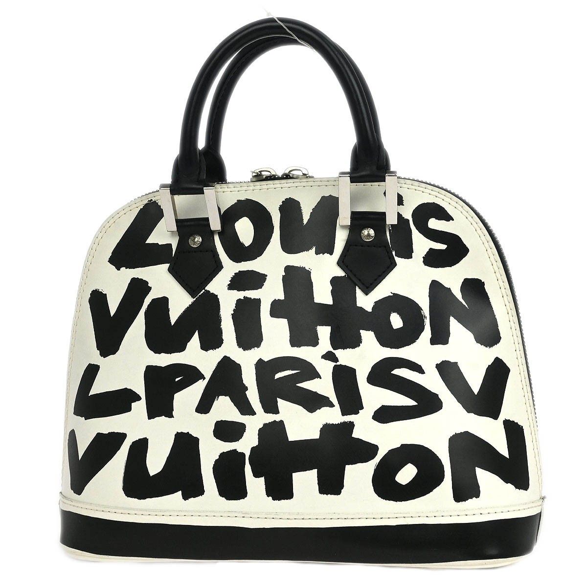 Louis Vuitton Louis Vuitton Alma Handbag Limited Edition Graffiti Leather Size ONE SIZE - 2 Thumbnail