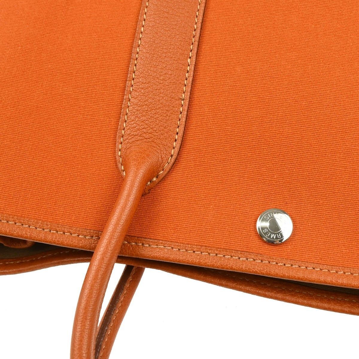 Hermes Hermes Garden Party Tote Toile and Leather Size ONE SIZE - 9 Thumbnail