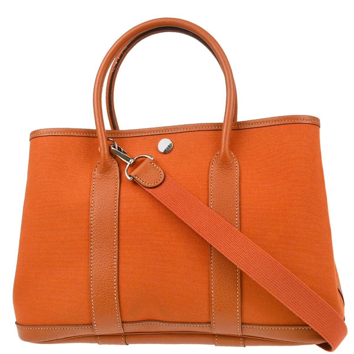Hermes Hermes Garden Party Tote Toile and Leather Size ONE SIZE - 2 Thumbnail