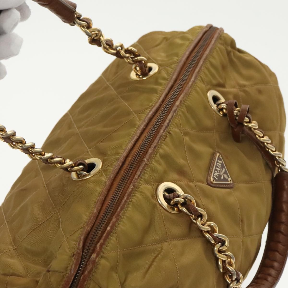 Prada Prada Chain Shoulder Bag Tessuto Size ONE SIZE - 23 Thumbnail