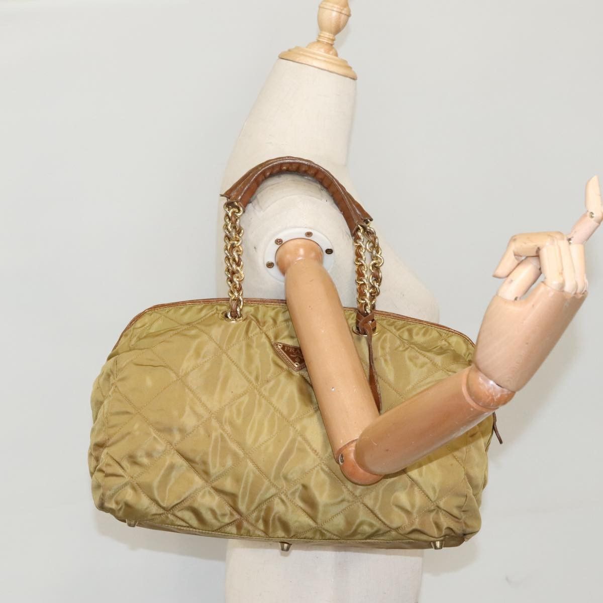 Prada Prada Chain Shoulder Bag Tessuto Size ONE SIZE - 15 Thumbnail