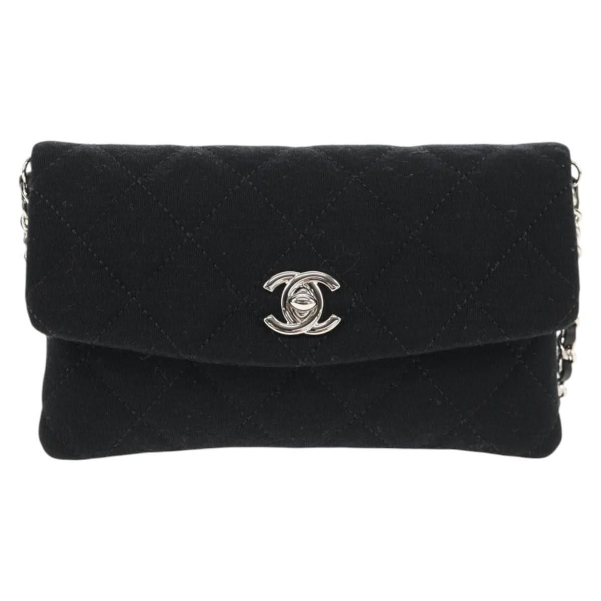 Chanel Chanel VIP Chain Crossbody Quilted Jersey Size ONE SIZE - 19 Thumbnail