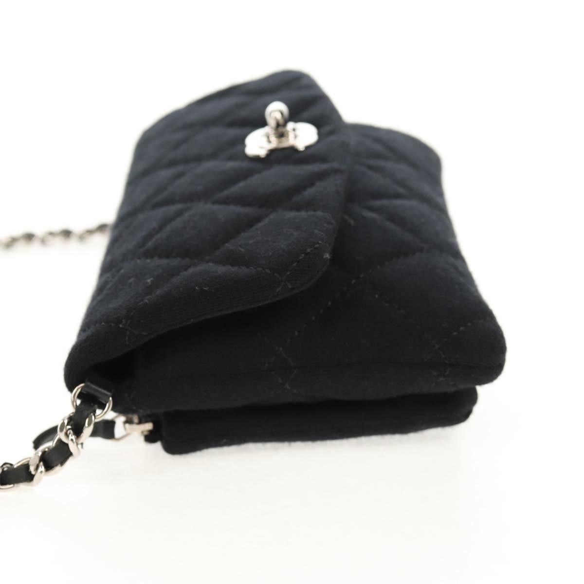 Chanel Chanel VIP Chain Crossbody Quilted Jersey Size ONE SIZE - 3 Thumbnail