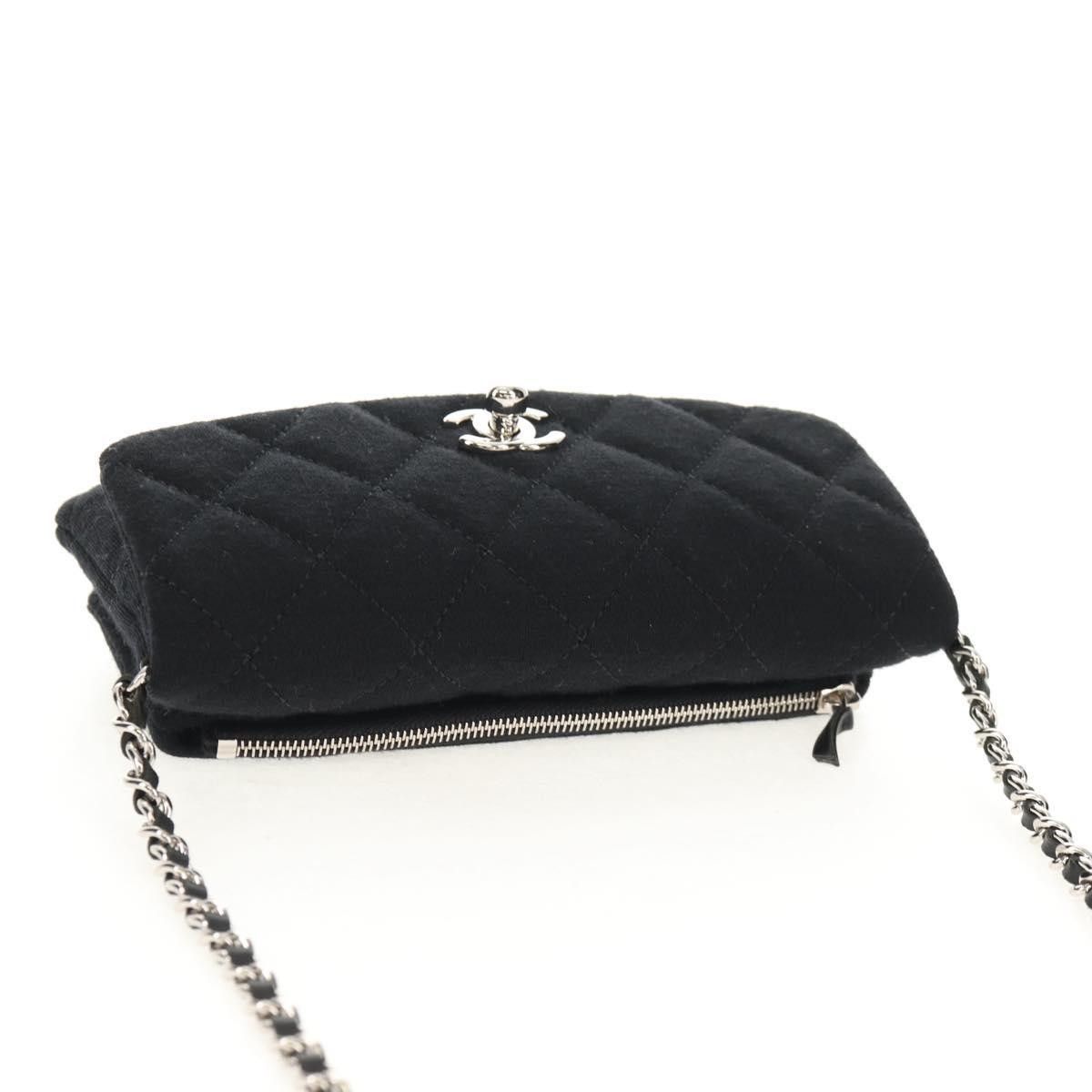 Chanel Chanel VIP Chain Crossbody Quilted Jersey Size ONE SIZE - 17 Thumbnail
