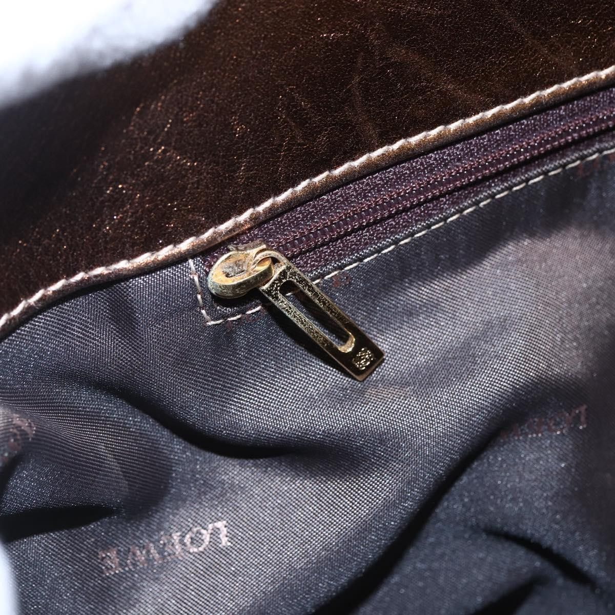 Loewe Loewe Vintage Anagram Tote Leather Size ONE SIZE - 15 Thumbnail