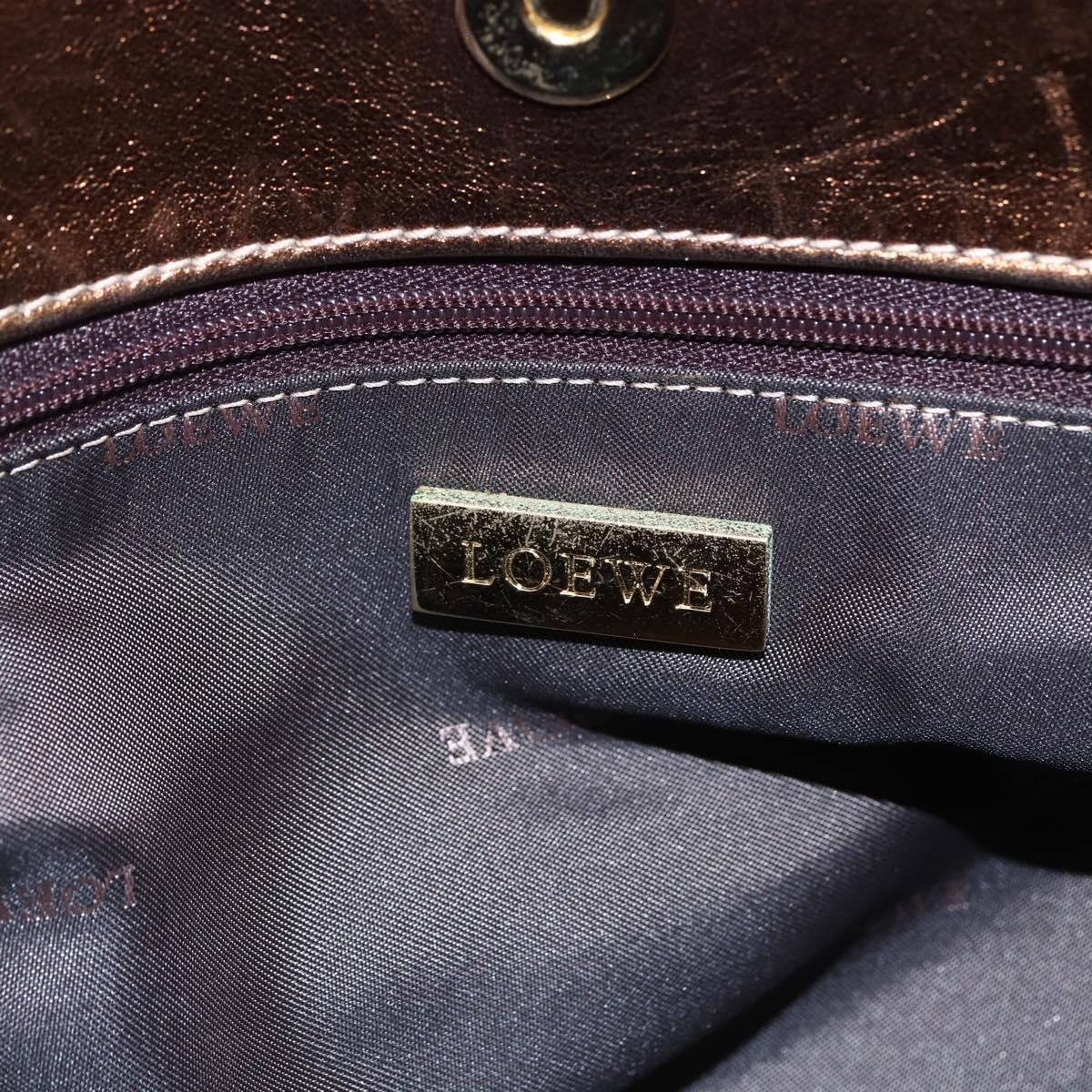 Loewe Loewe Vintage Anagram Tote Leather Size ONE SIZE - 6 Thumbnail