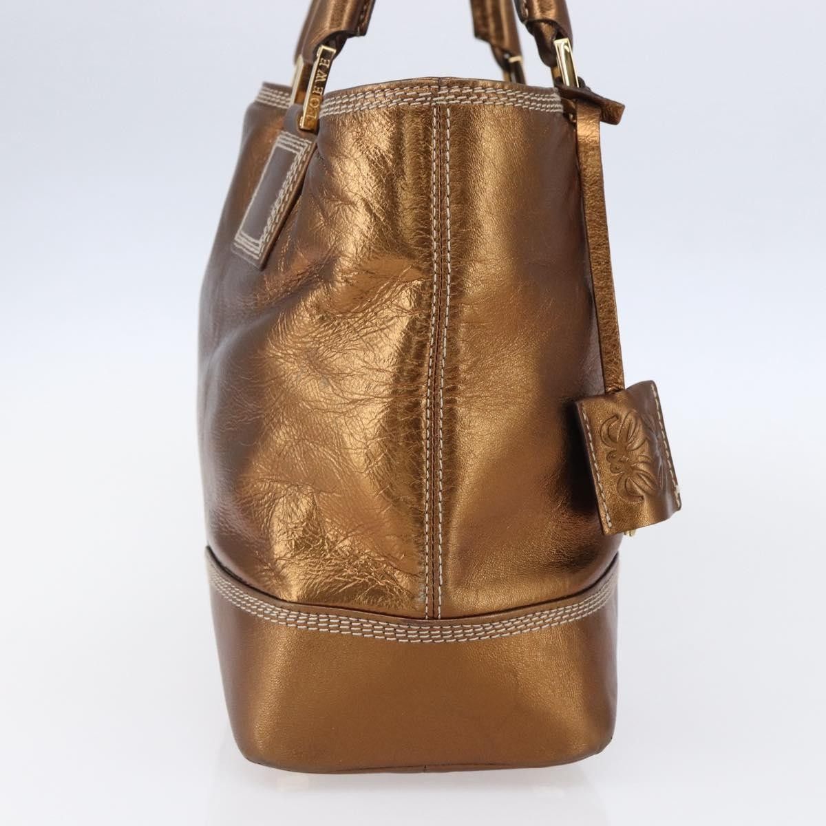 Loewe Loewe Vintage Anagram Tote Leather Size ONE SIZE - 3 Thumbnail