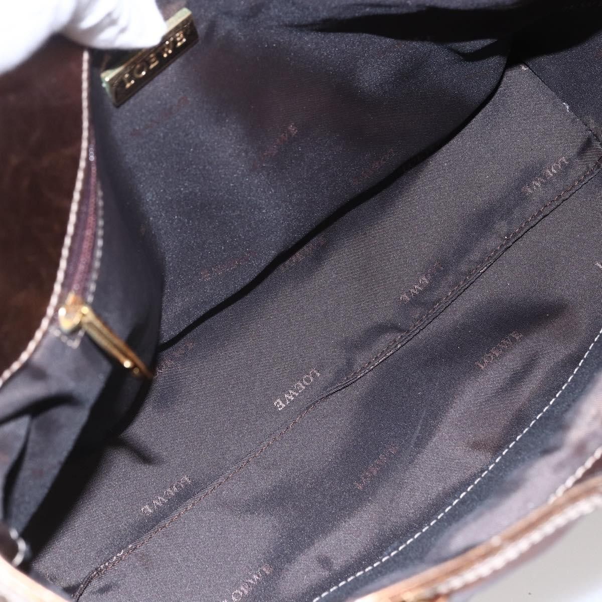 Loewe Loewe Vintage Anagram Tote Leather Size ONE SIZE - 5 Thumbnail