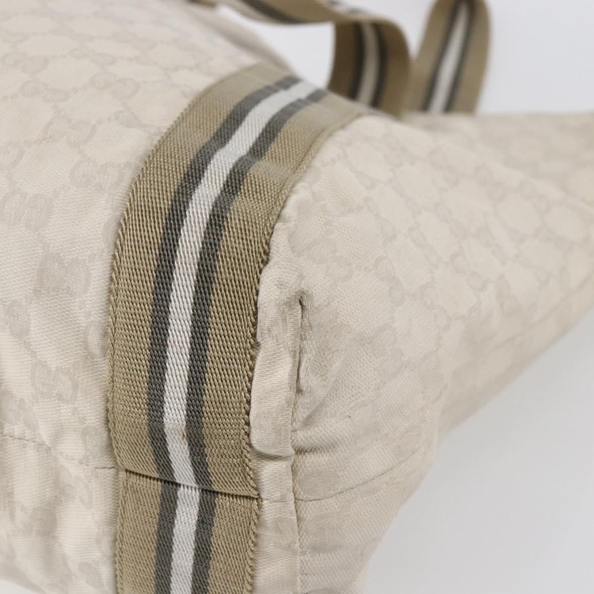 Gucci Gucci Original Web Tote GG Canvas Size ONE SIZE - 12 Thumbnail