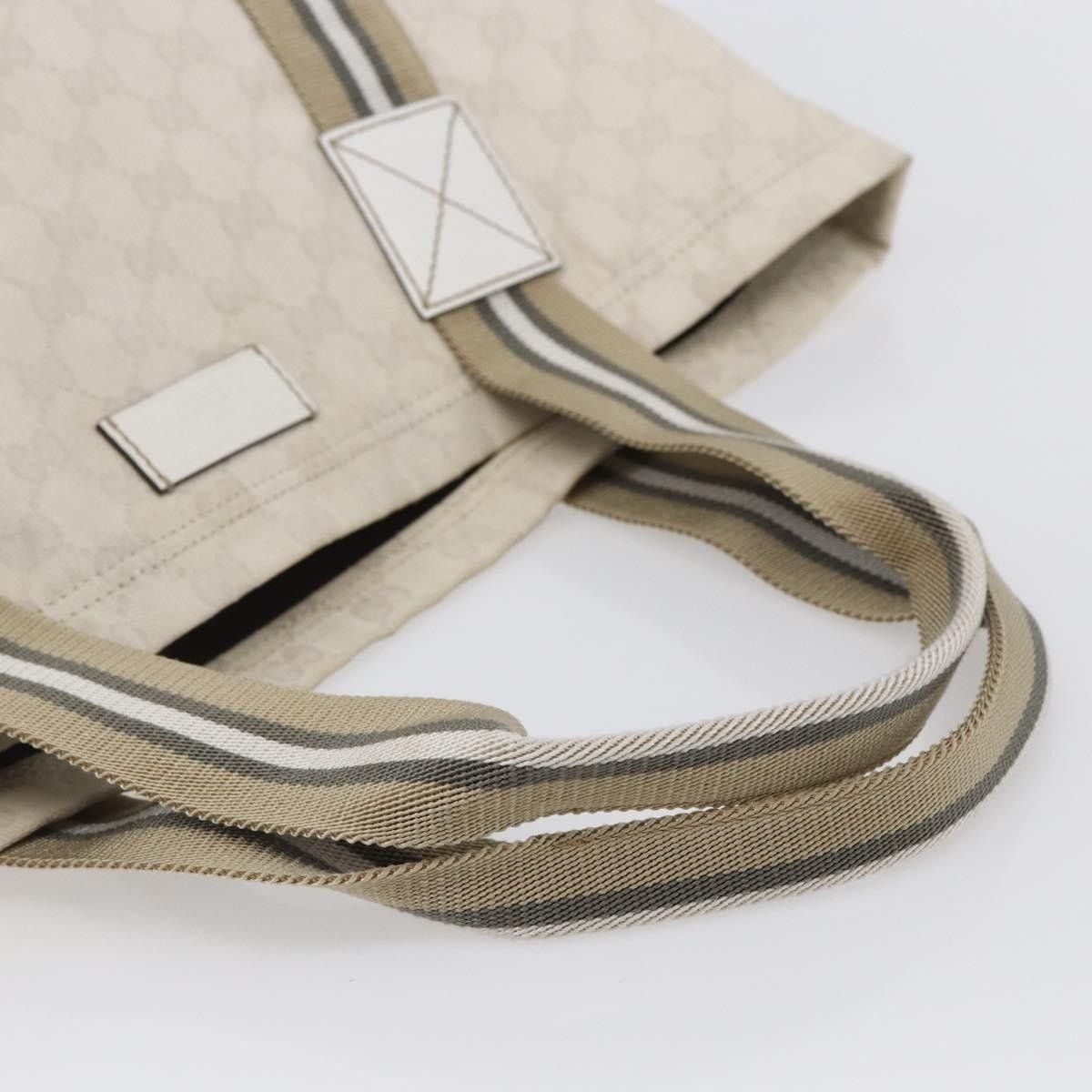 Gucci Gucci Original Web Tote GG Canvas Size ONE SIZE - 8 Thumbnail