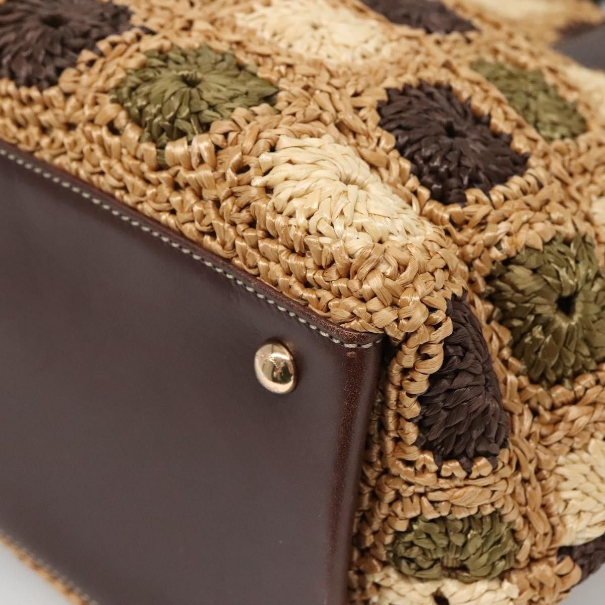 Salvatore Ferragamo Salvatore Ferragamo Soft W Tote RAFFIA Size ONE SIZE - 13 Thumbnail