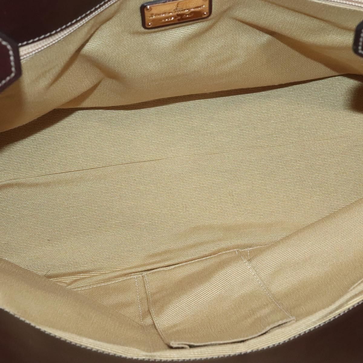 Salvatore Ferragamo Salvatore Ferragamo Soft W Tote RAFFIA Size ONE SIZE - 5 Thumbnail