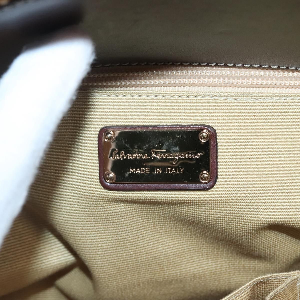 Salvatore Ferragamo Salvatore Ferragamo Soft W Tote RAFFIA Size ONE SIZE - 6 Thumbnail