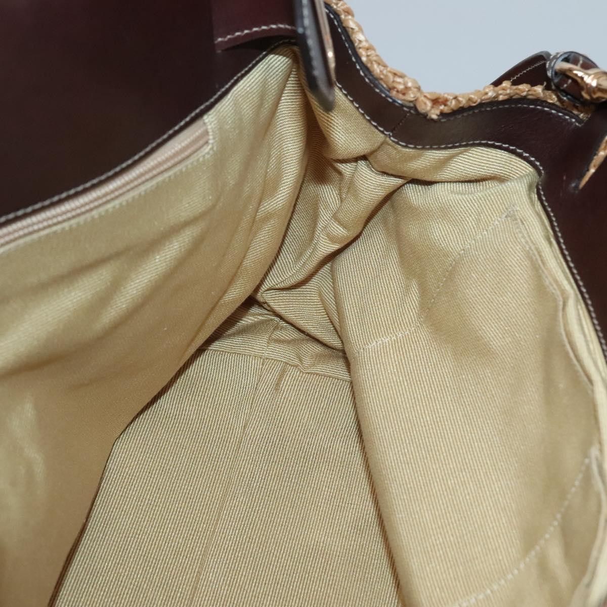 Salvatore Ferragamo Salvatore Ferragamo Soft W Tote RAFFIA Size ONE SIZE - 21 Thumbnail