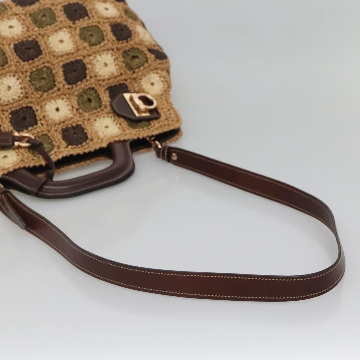 Salvatore Ferragamo Salvatore Ferragamo Soft W Tote RAFFIA Size ONE SIZE - 8 Thumbnail