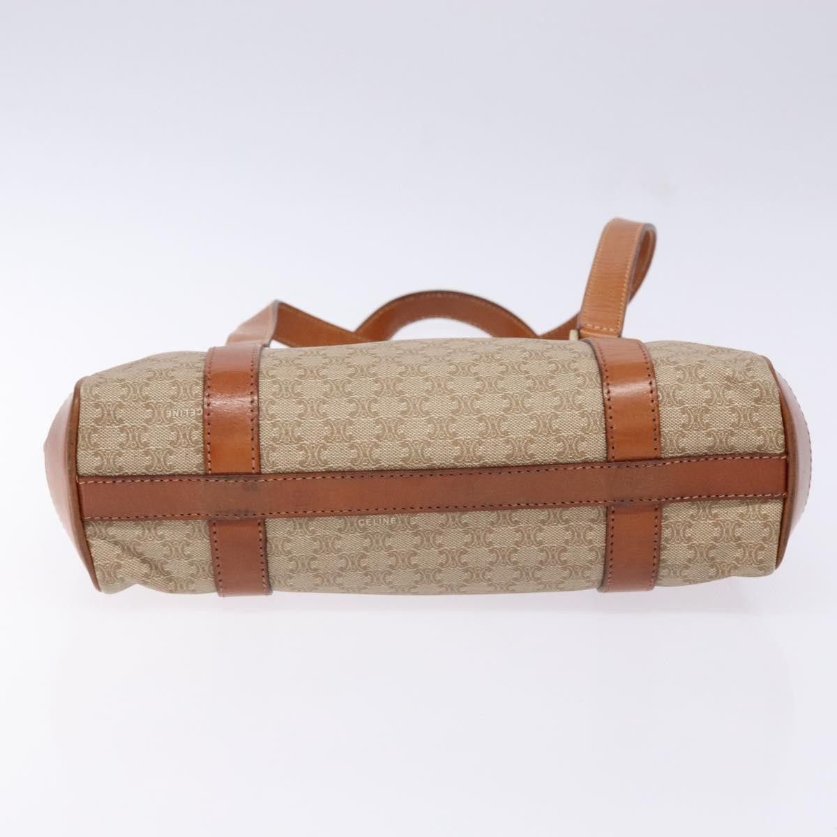 Celine Celine Vintage Macadam Shoulder Bag Canvas and Leather Size ONE SIZE - 16 Thumbnail