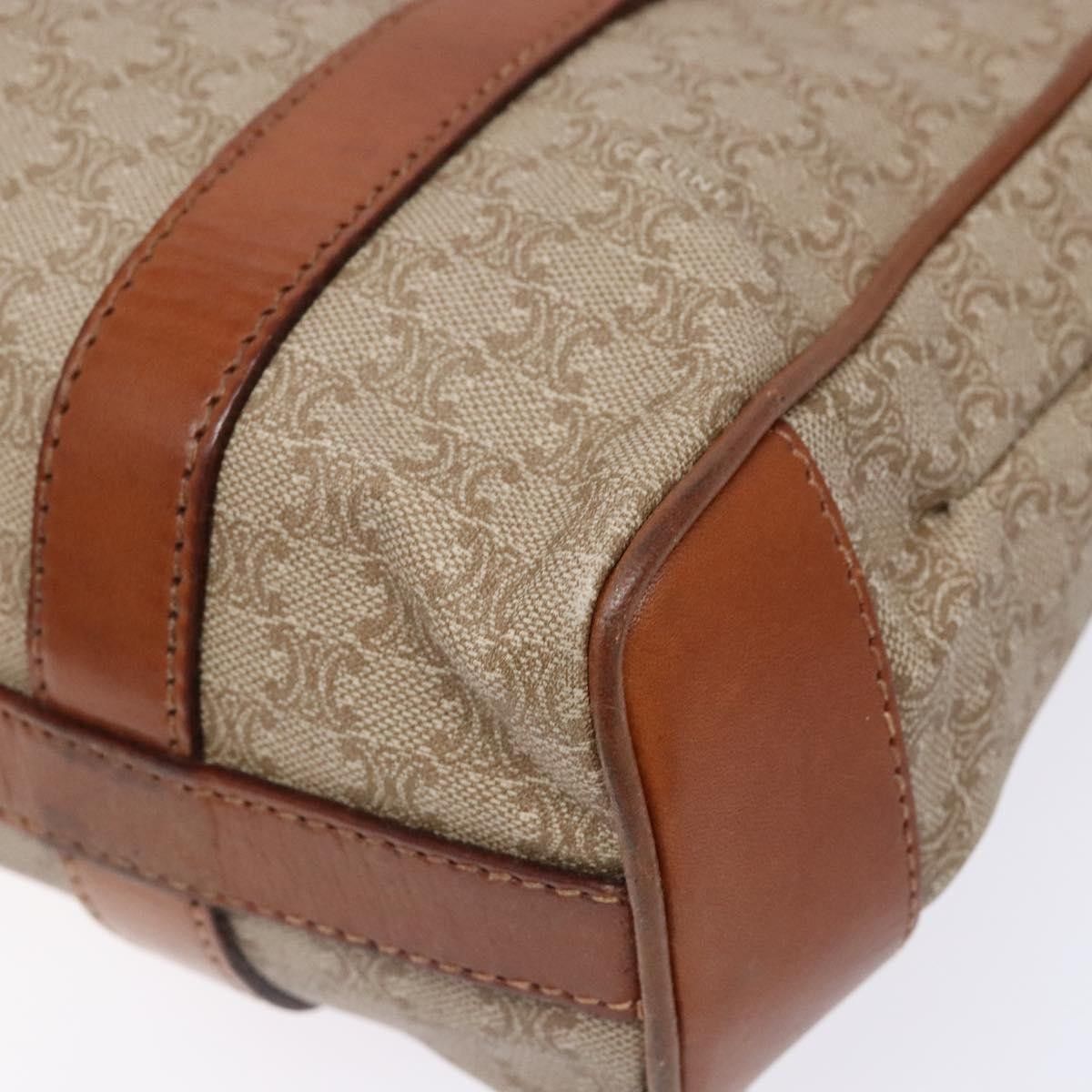 Celine Celine Vintage Macadam Shoulder Bag Canvas and Leather Size ONE SIZE - 11 Thumbnail