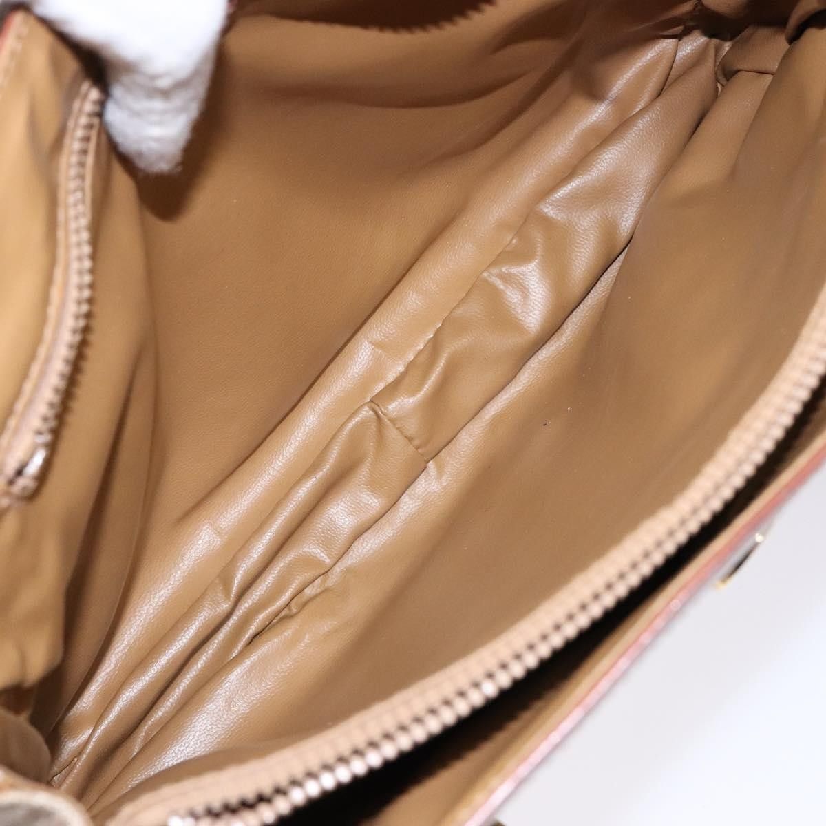 Celine Celine Vintage Macadam Shoulder Bag Canvas and Leather Size ONE SIZE - 5 Thumbnail