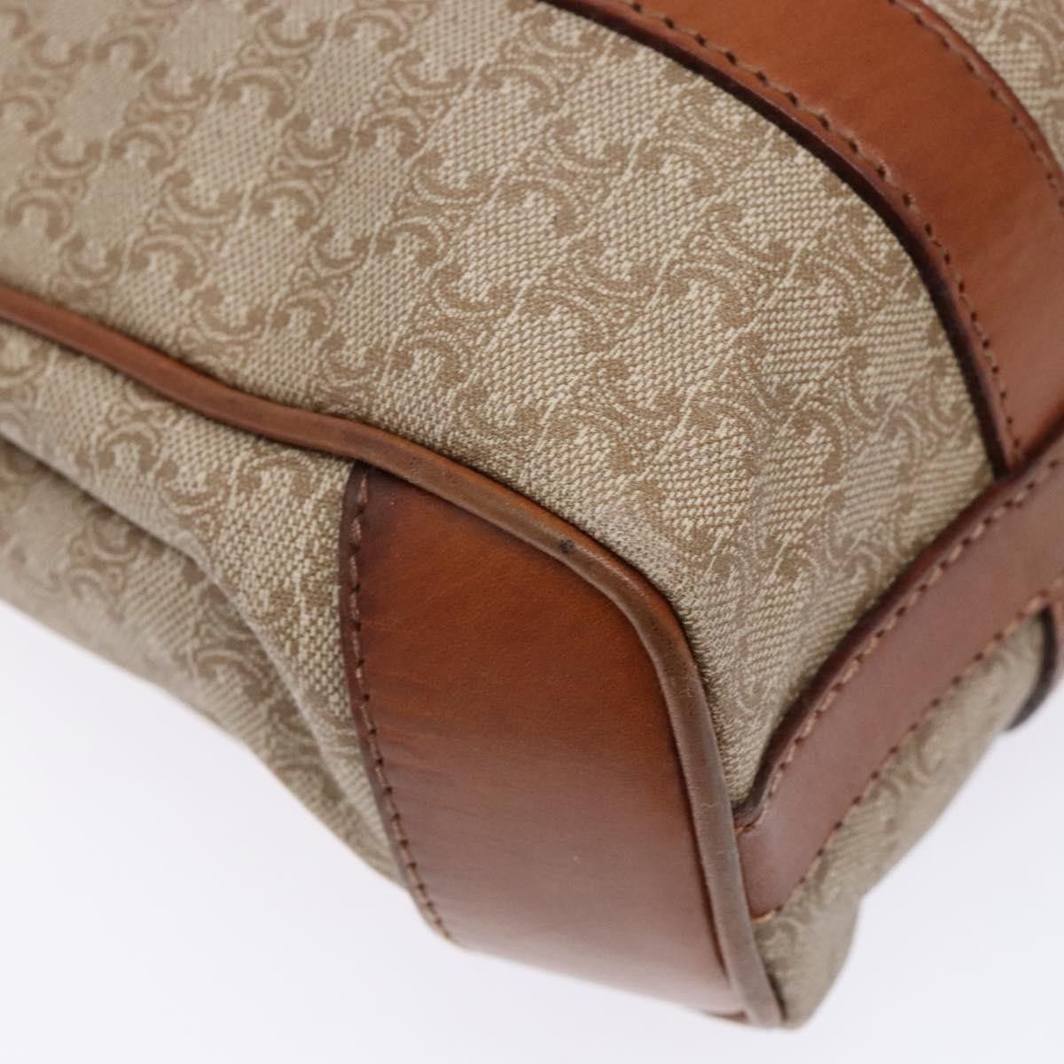 Celine Celine Vintage Macadam Shoulder Bag Canvas and Leather Size ONE SIZE - 12 Thumbnail