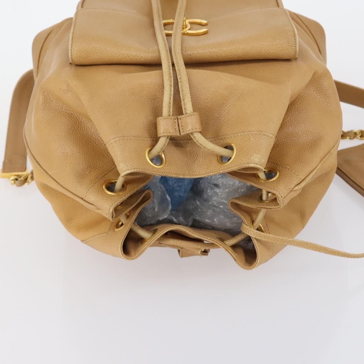 Chanel Chanel CC Front Pocket Backpack Leather Size ONE SIZE - 9 Thumbnail