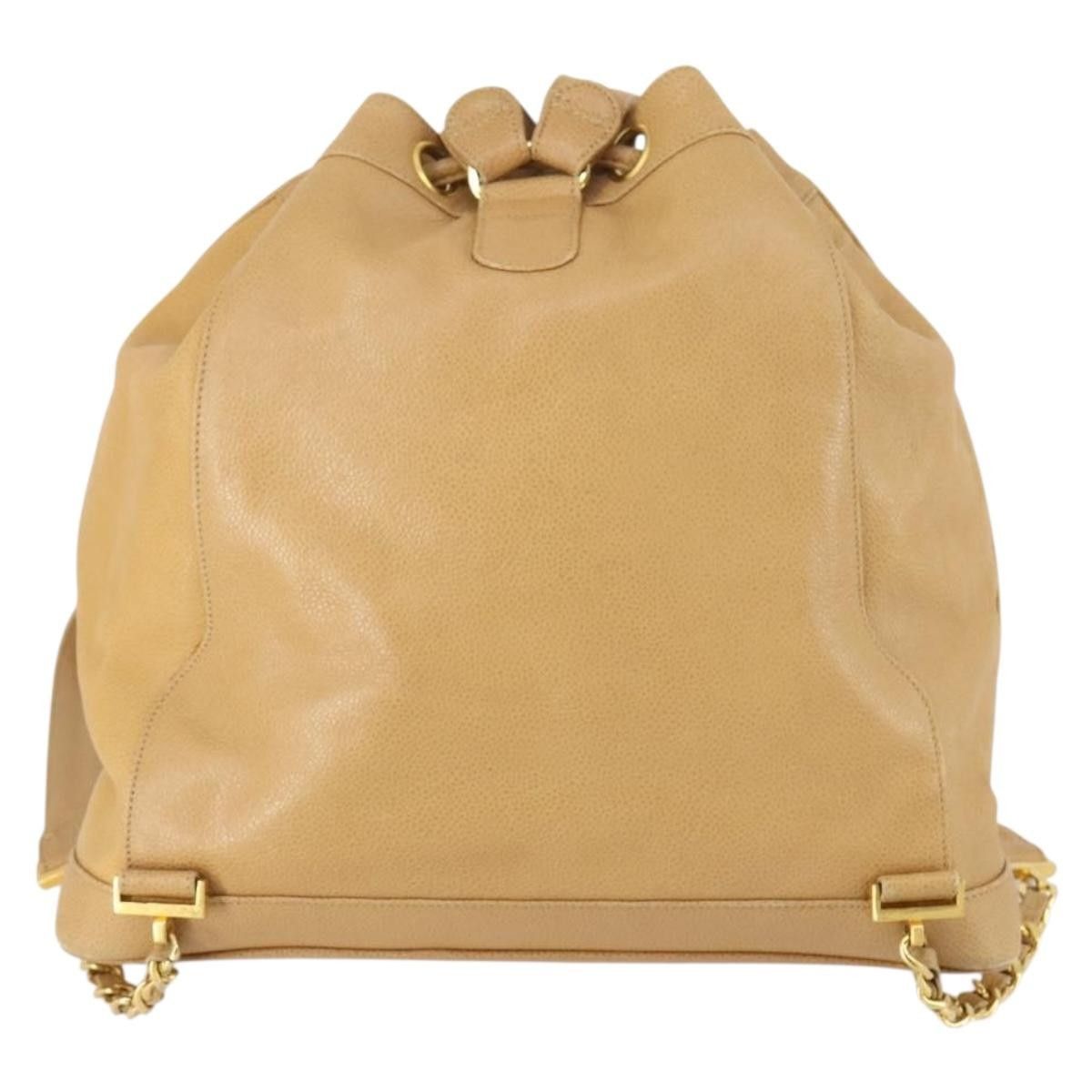 Chanel Chanel CC Front Pocket Backpack Leather Size ONE SIZE - 2 Thumbnail