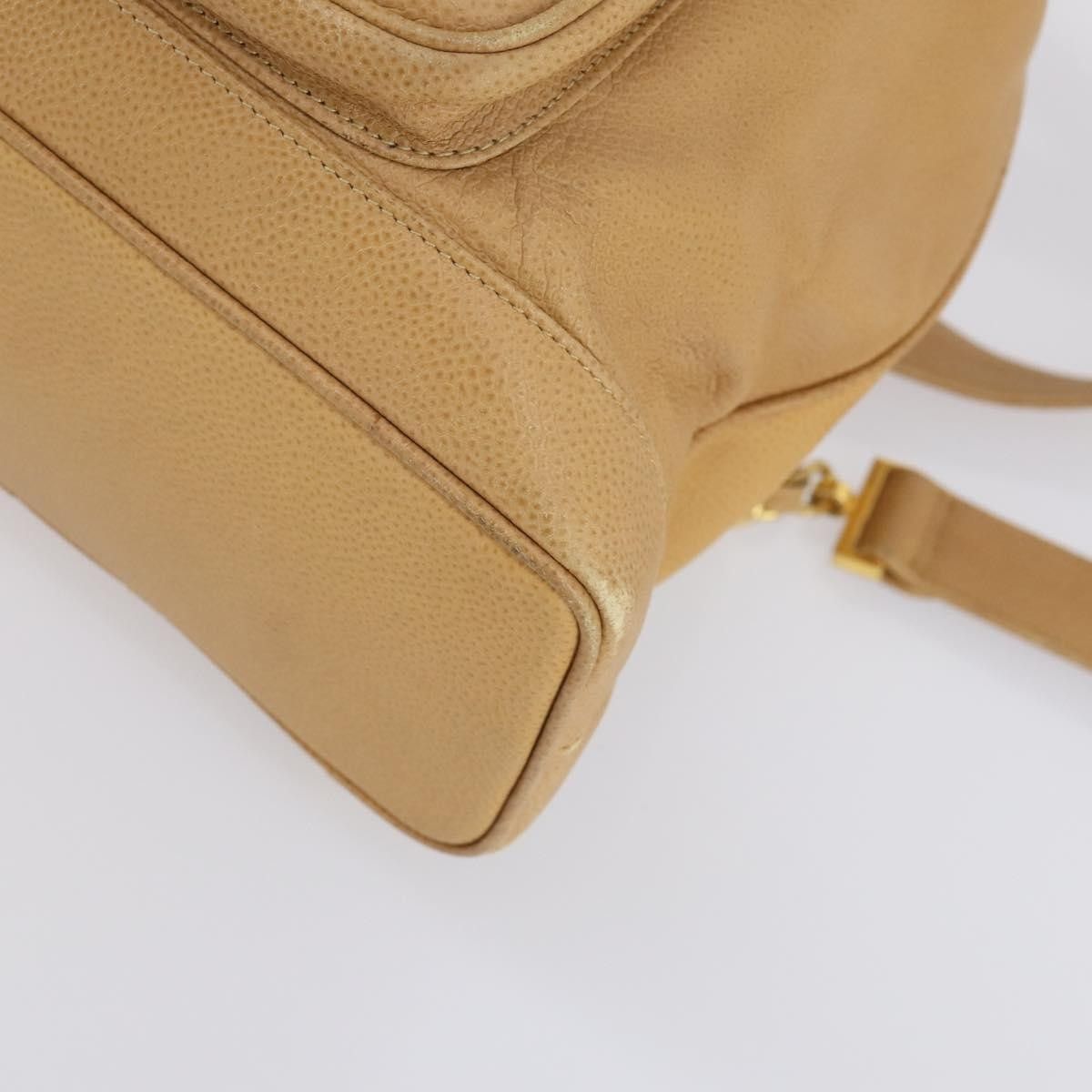 Chanel Chanel CC Front Pocket Backpack Leather Size ONE SIZE - 10 Thumbnail