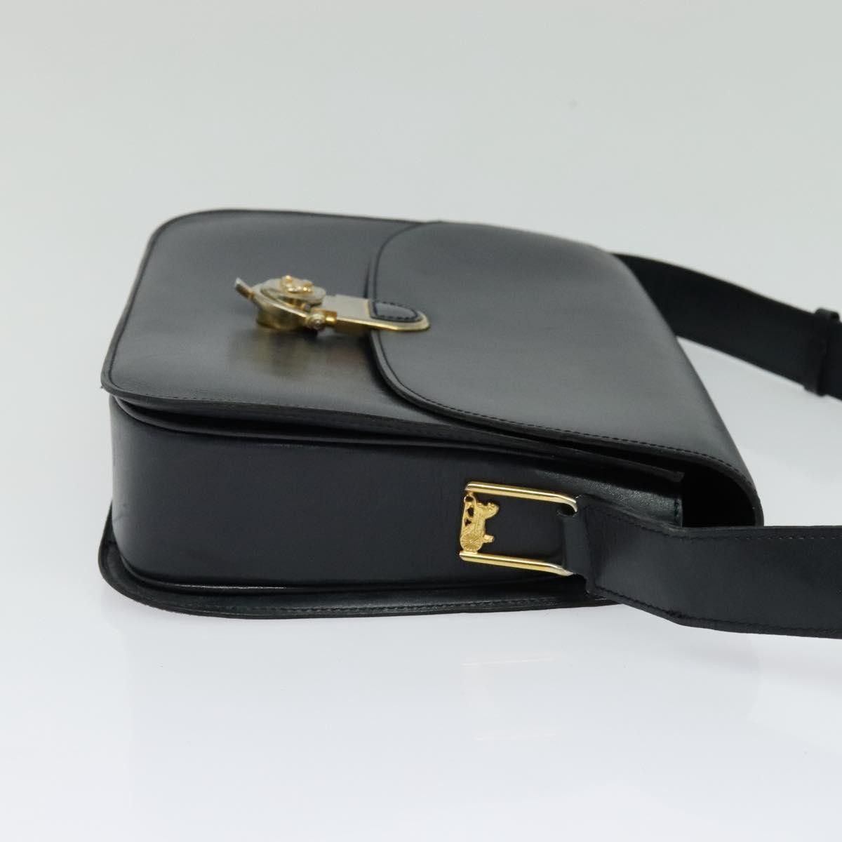 Celine Celine Flap Shoulder Bag Leather Size ONE SIZE - 4 Thumbnail