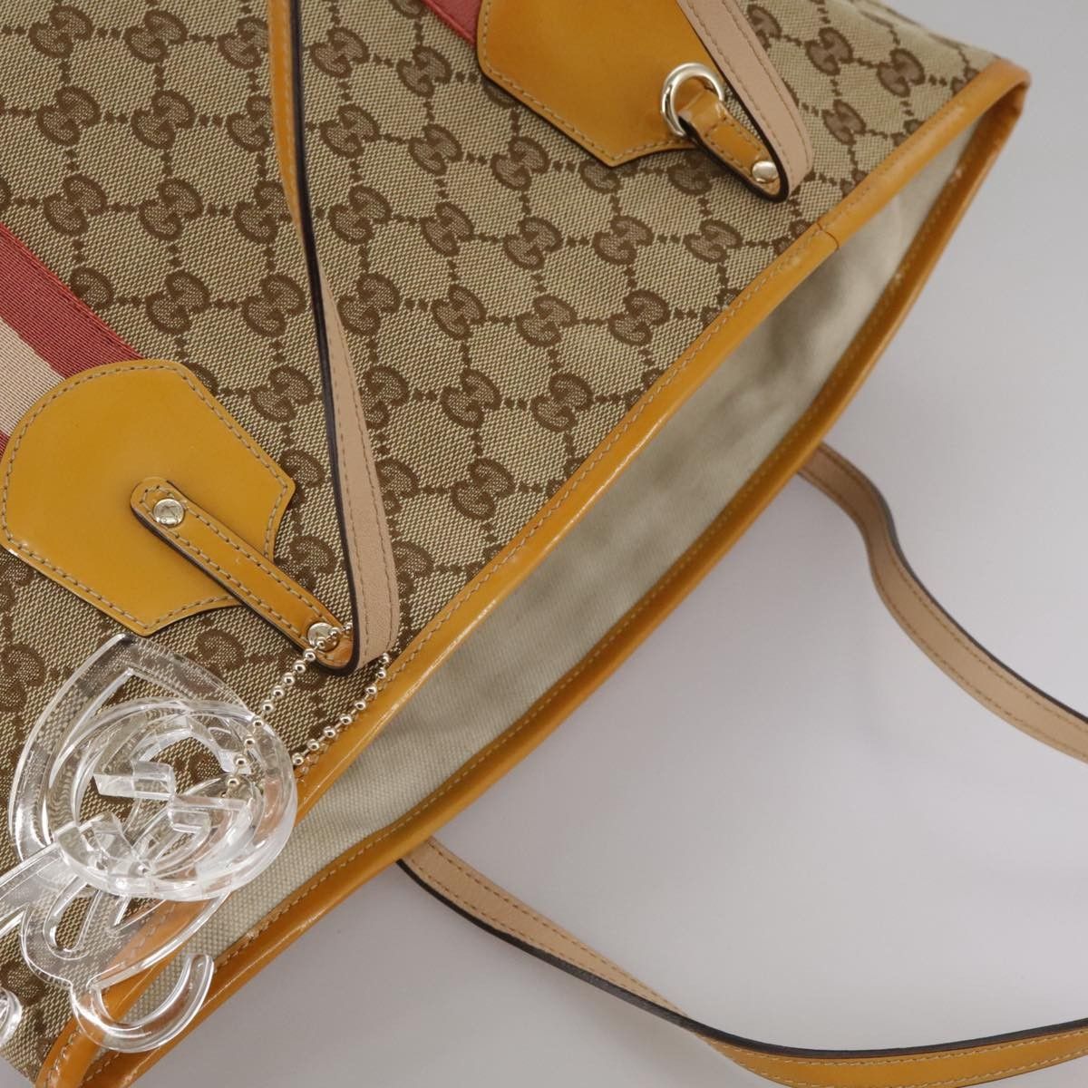 Gucci Gucci Sherry Line Tote Canvas Size ONE SIZE - 16 Thumbnail