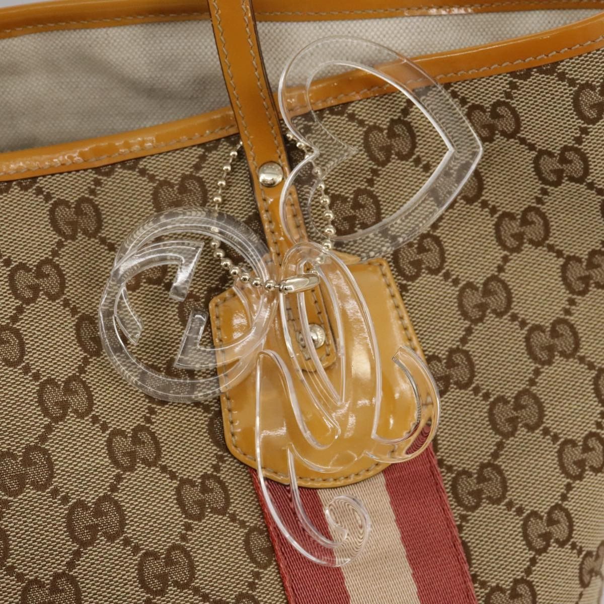 Gucci Gucci Sherry Line Tote Canvas Size ONE SIZE - 19 Thumbnail