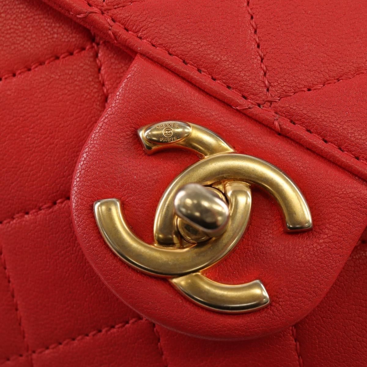 Chanel Chanel Pearl Chain Flap Bag Quilted Lambskin Size ONE SIZE - 14 Thumbnail