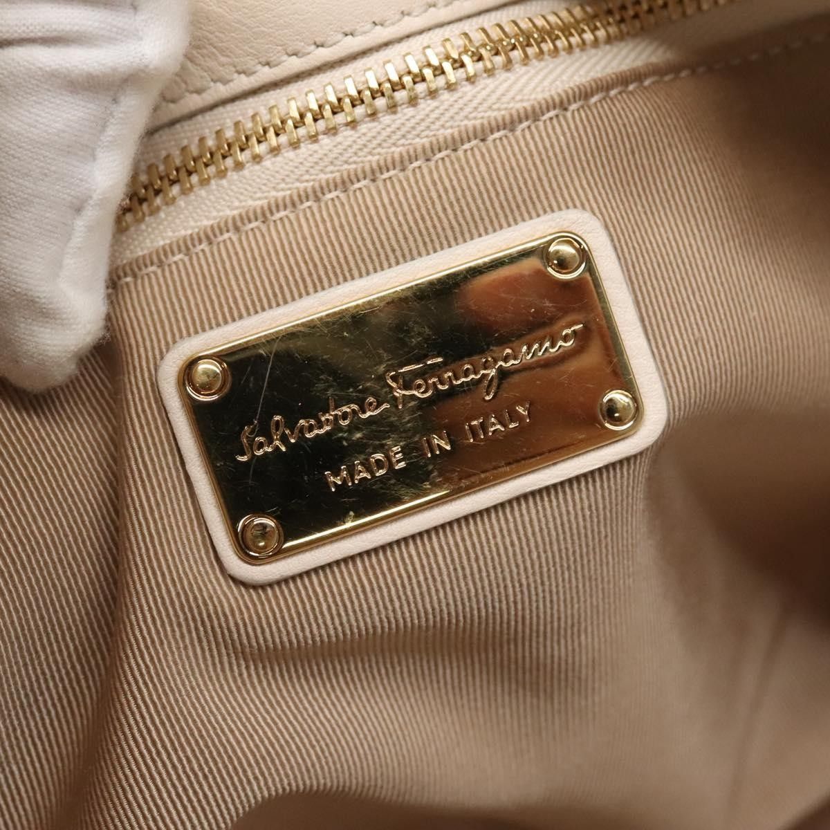 Salvatore Ferragamo Salvatore Ferragamo Melinda Tote Leather Size ONE SIZE - 6 Thumbnail
