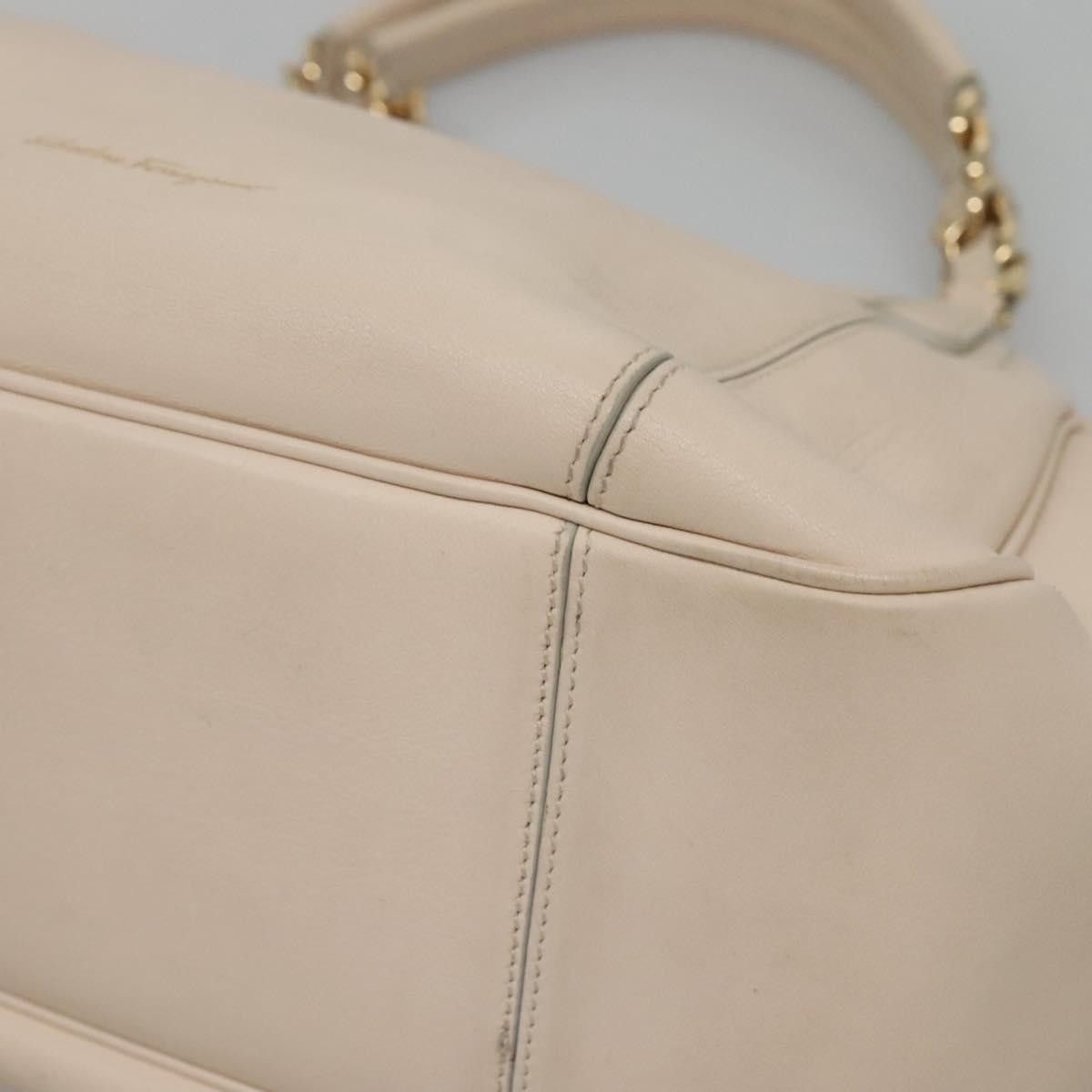 Salvatore Ferragamo Salvatore Ferragamo Melinda Tote Leather Size ONE SIZE - 9 Thumbnail