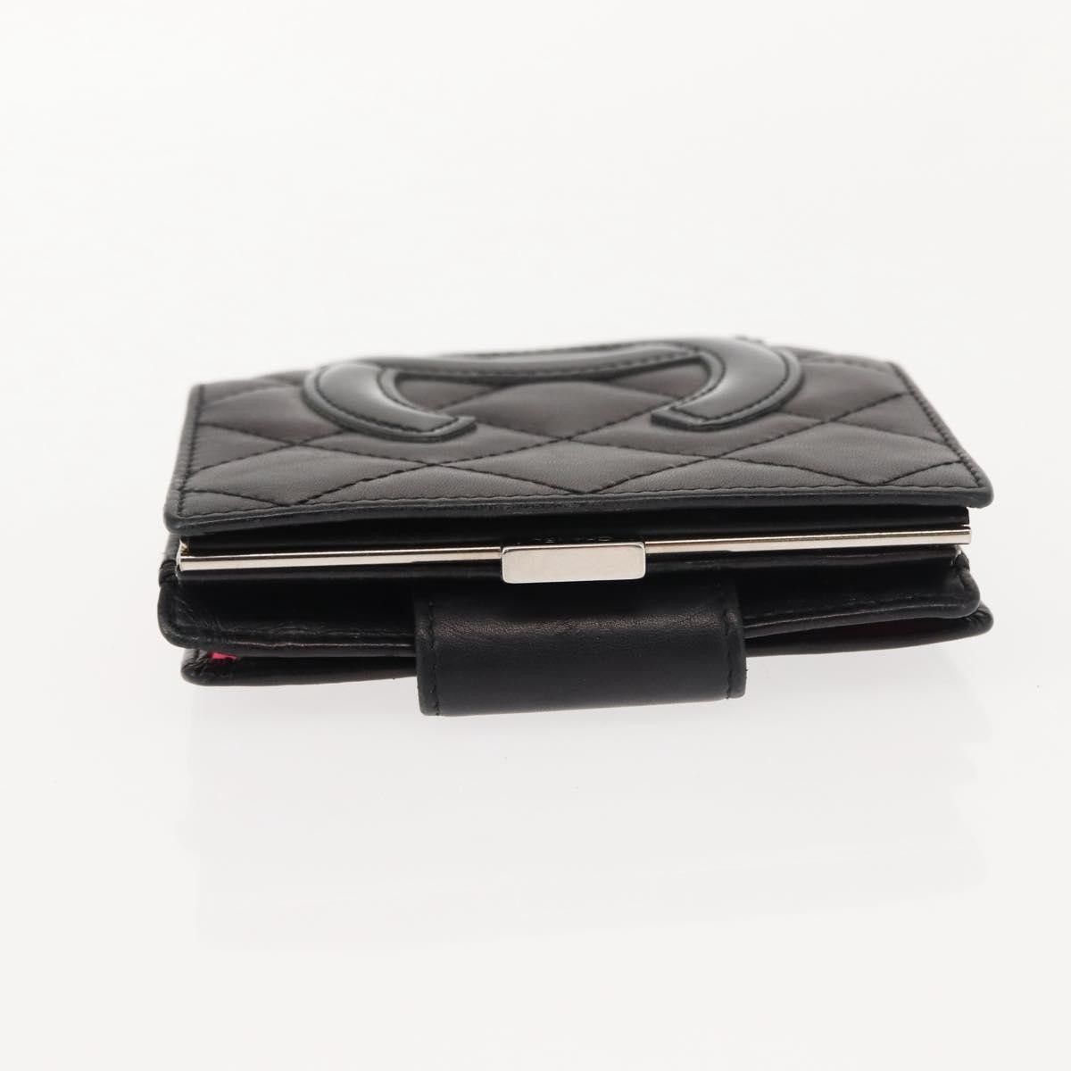 Chanel Chanel Cambon Compact Wallet Quilted Lambskin Size ONE SIZE - 4 Thumbnail