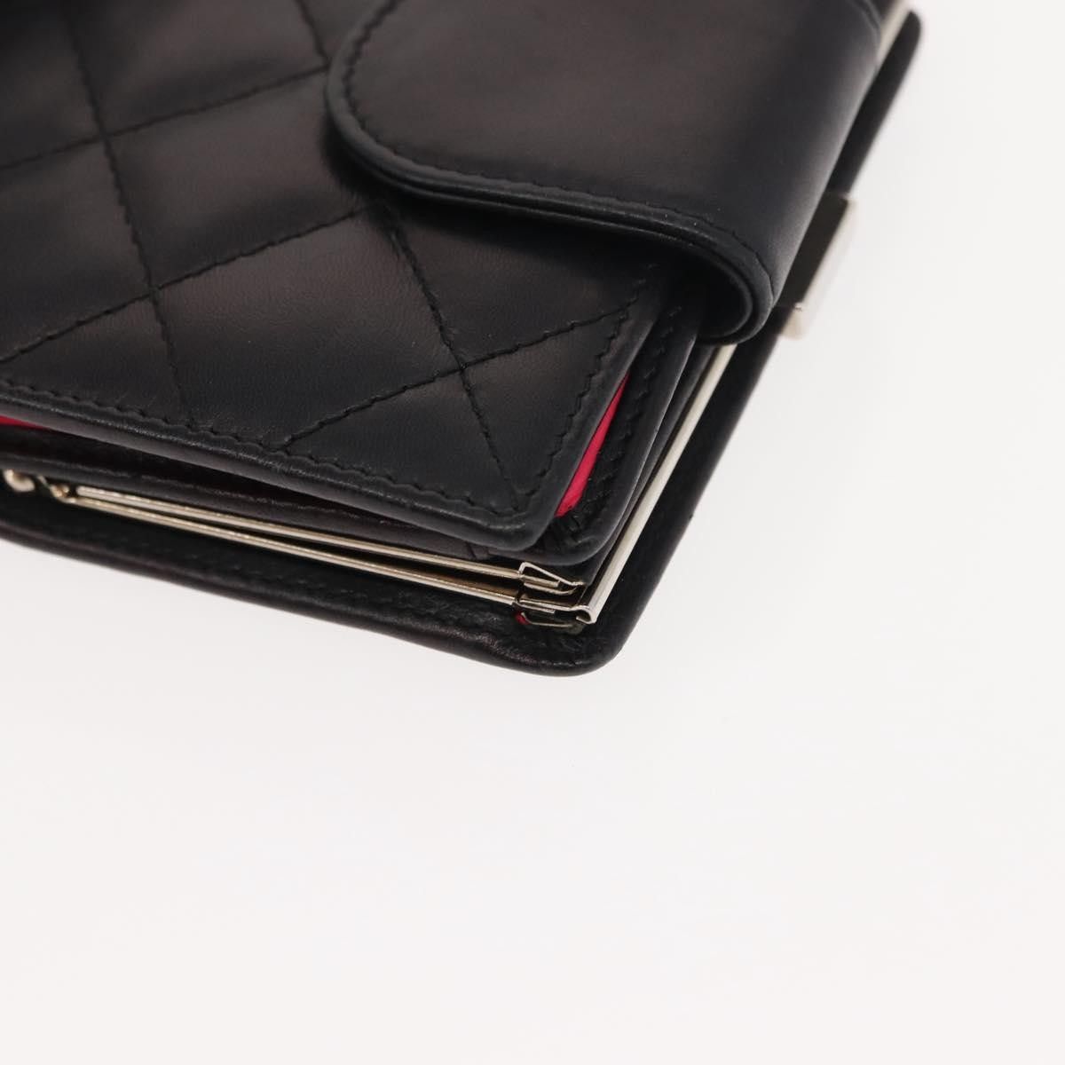 Chanel Chanel Cambon Compact Wallet Quilted Lambskin Size ONE SIZE - 9 Thumbnail