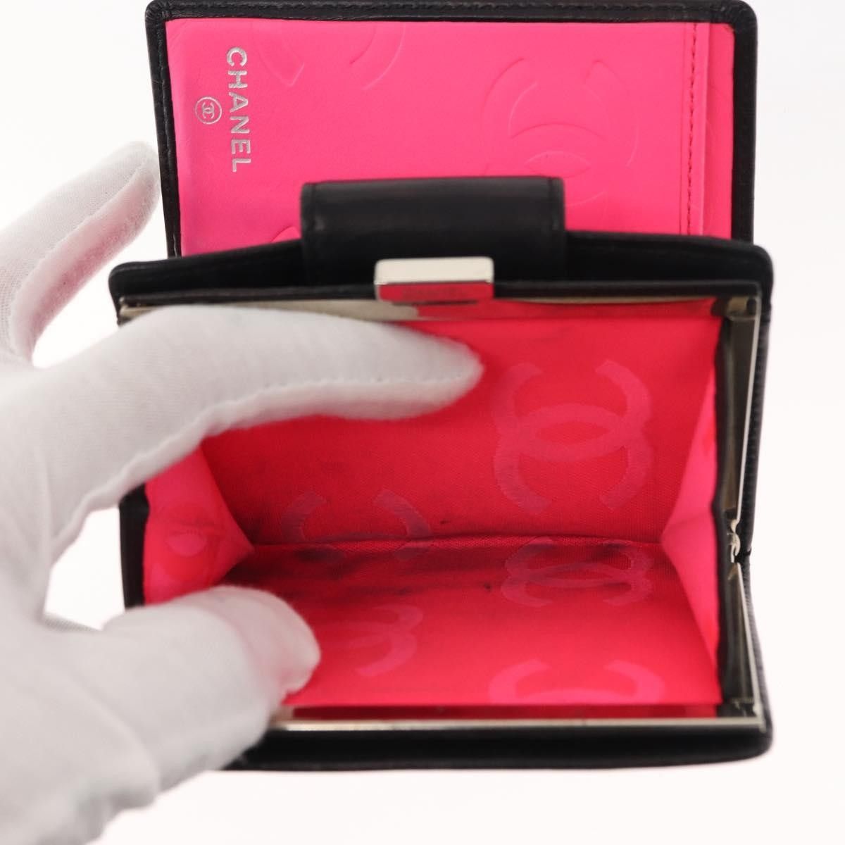 Chanel Chanel Cambon Compact Wallet Quilted Lambskin Size ONE SIZE - 16 Thumbnail