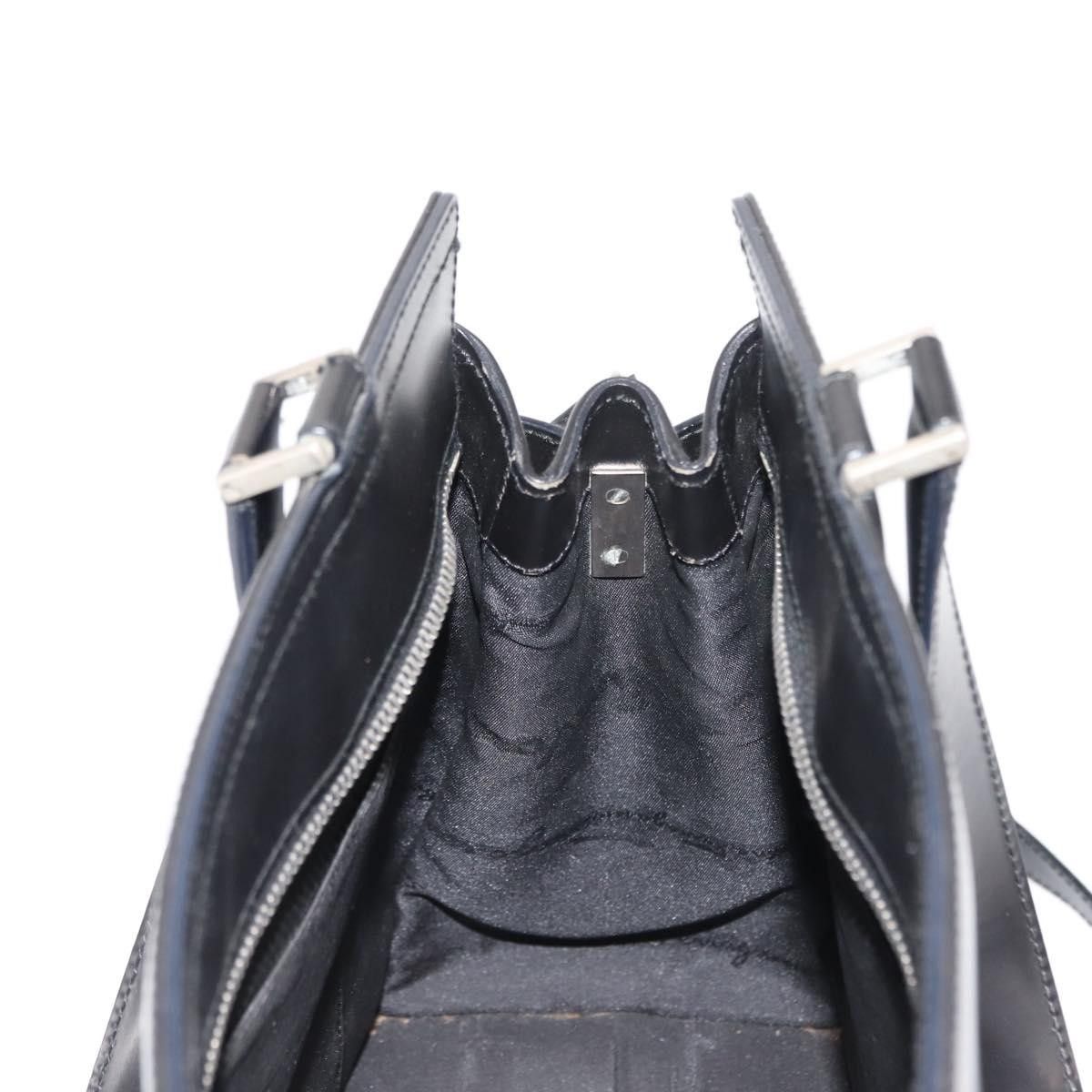 Salvatore Ferragamo Salvatore Ferragamo Double Gancini Side Buckle Tote Leather Size ONE SIZE - 23 Thumbnail