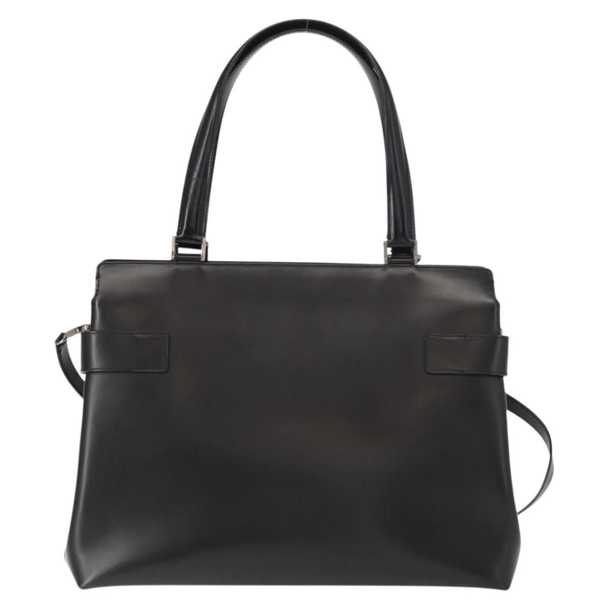 Salvatore Ferragamo Salvatore Ferragamo Double Gancini Side Buckle Tote Leather Size ONE SIZE - 2 Thumbnail