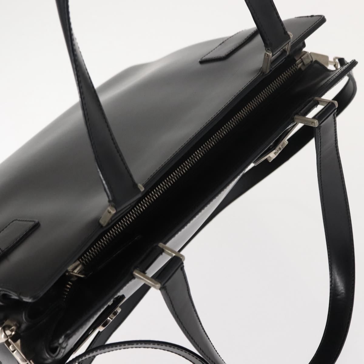 Salvatore Ferragamo Salvatore Ferragamo Double Gancini Side Buckle Tote Leather Size ONE SIZE - 15 Thumbnail